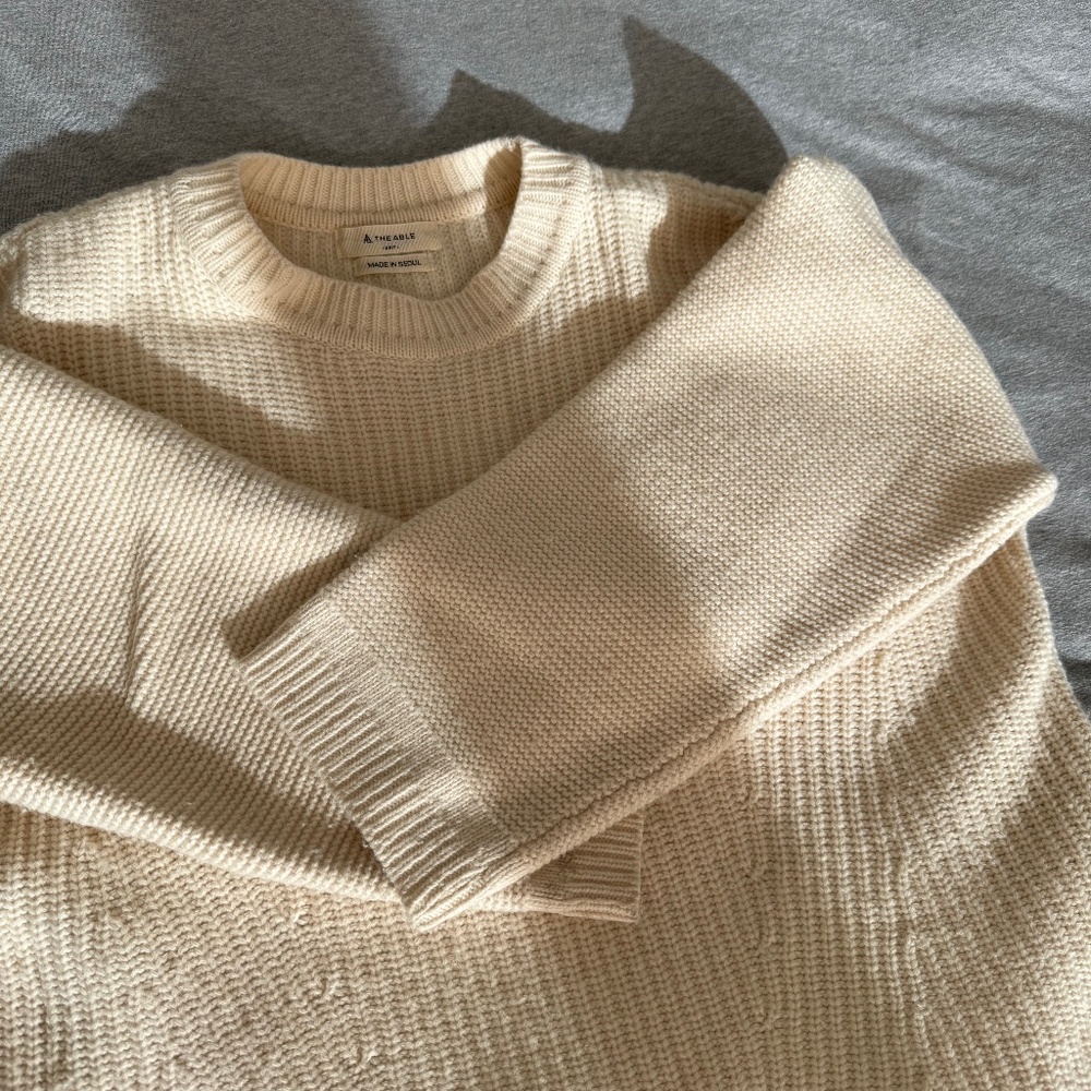 Sanna NY Made in Seoul Ada Crew Neck Sweater